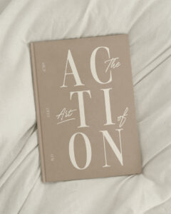 couverture du planner the art of action editions creative spark par manifa kind-2