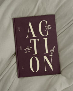 couverture du planner the art of action editions creative spark par manifa kind-4