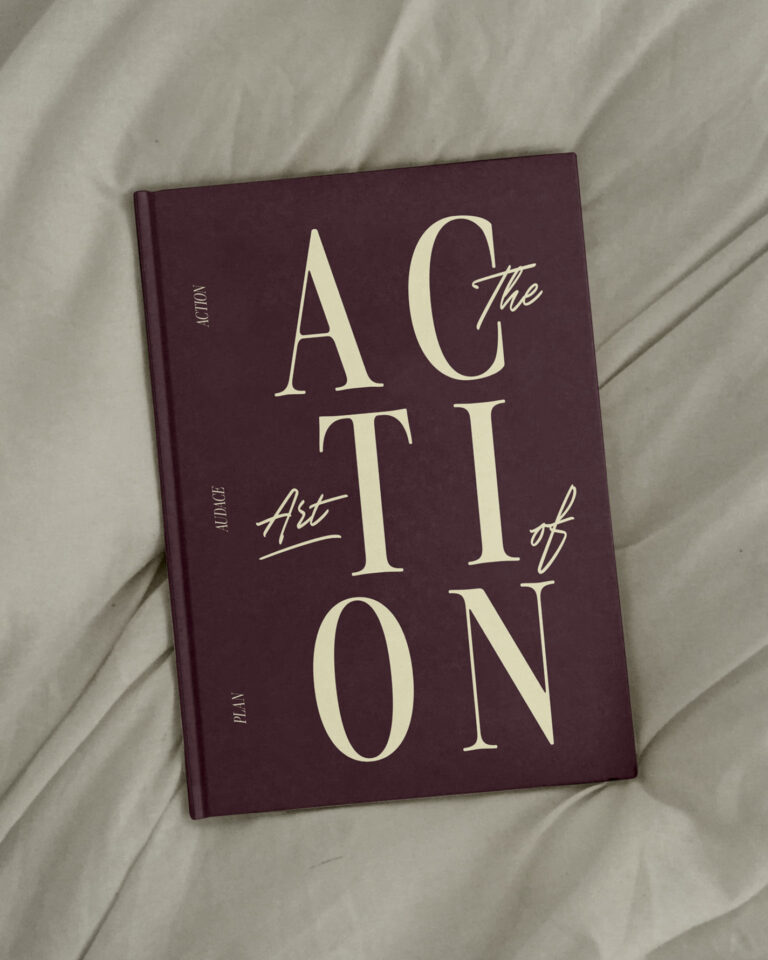 couverture du planner the art of action editions creative spark par manifa kind-4