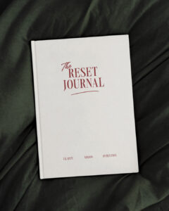 couverture teh reset journal editions creative spark par manifa kind-3
